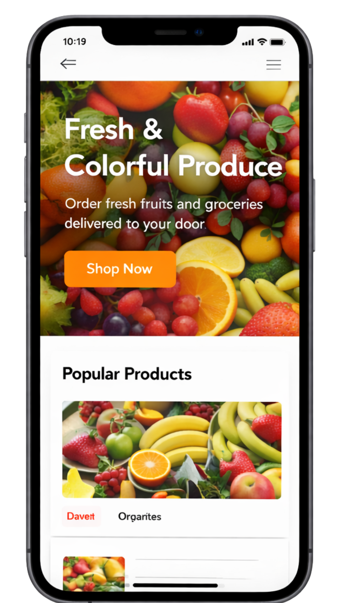 Website mobile preview